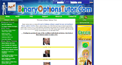 Desktop Screenshot of binaryoptionstutor.com